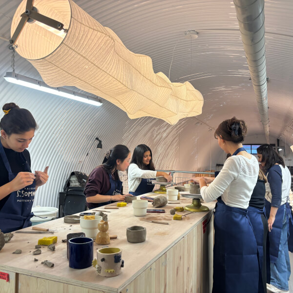 Group Hand Building Pottery Workshop review by Daria Zudenkova - London