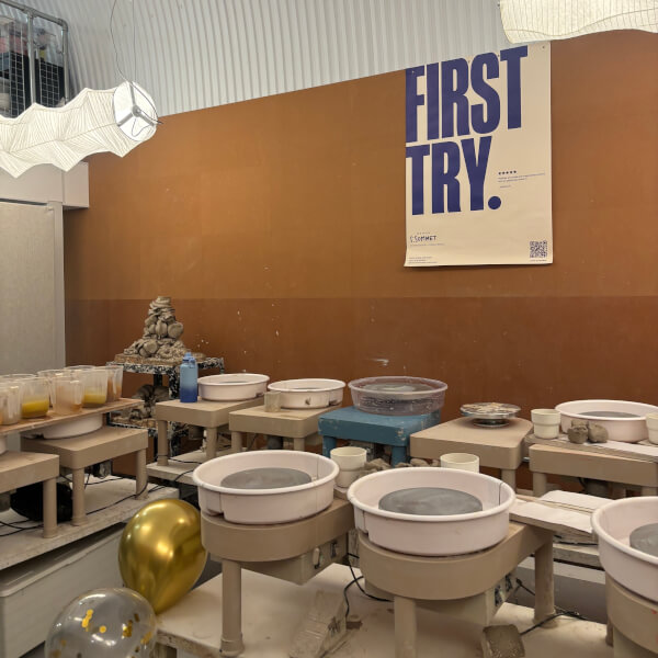 Group Hand Building Pottery Workshop review by Daria Zudenkova - London