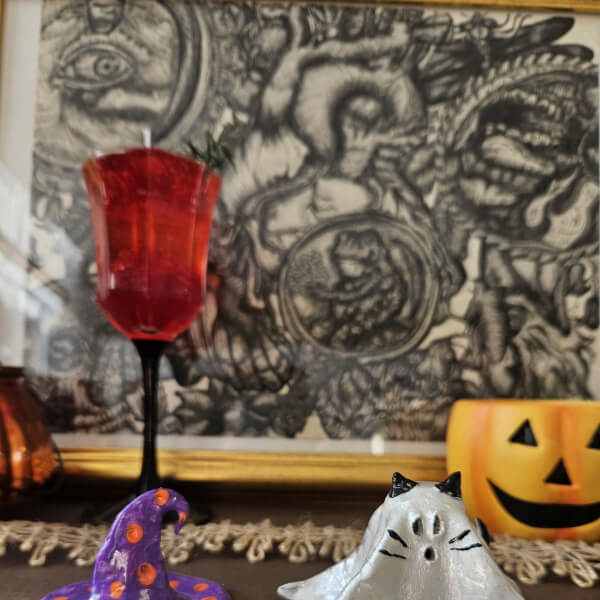 Halloween Air-Dry Clay Ghosts Workshop review by Faye McCluskey - Edinburgh