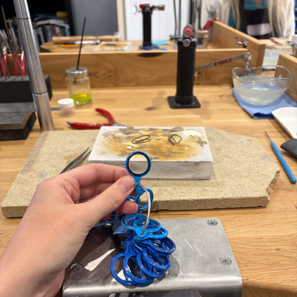 Jewellery Making Class - Sea Glass Statement Ring review by Erin Michie - London