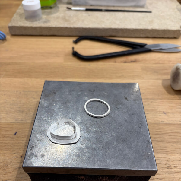 Jewellery Making Class - Sea Glass Statement Ring review by Erin Michie - London