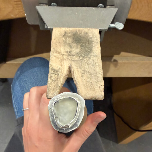 Jewellery Making Class - Sea Glass Statement Ring review by Erin Michie - London