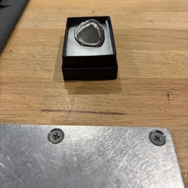 Jewellery Making Class - Sea Glass Statement Ring review by Erin Michie - London