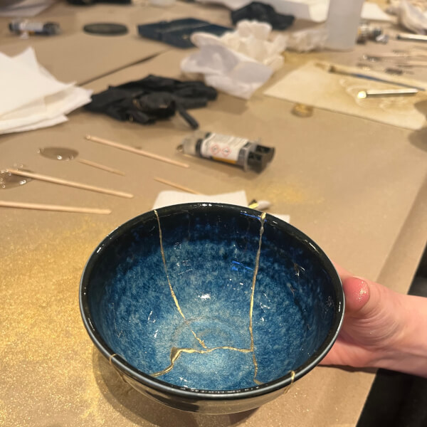 Kintsugi Pottery Class for Beginners review by Monique Grainger - Manchester