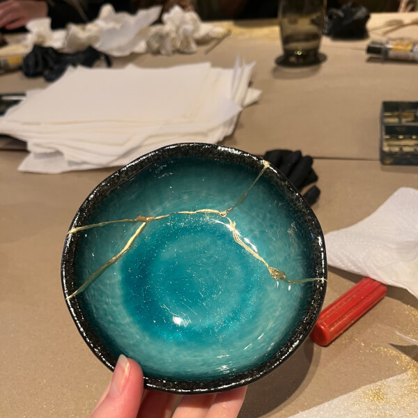 Kintsugi Pottery Class for Beginners review by Monique Grainger - Manchester