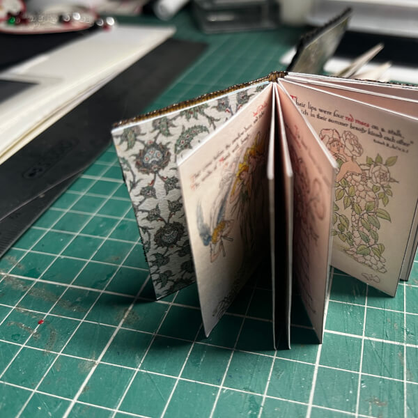 Mini Book Making Workshop review by Vivian Adderley - Leicester