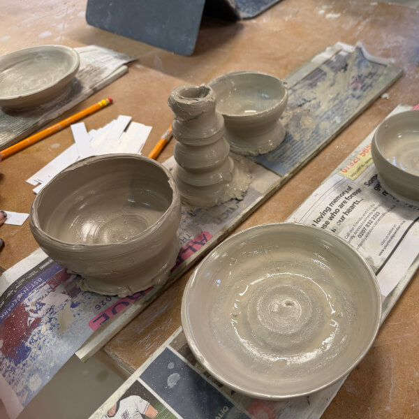 Pottery Class Wheel Throwing - BYOB and Pottery Manchester review by Gerrard Sam - Manchester