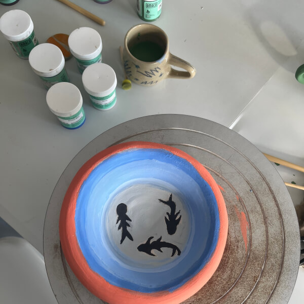 Pottery Painting Experience review by Reshma Venugopal - Edinburgh