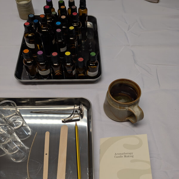 Scent Creation and Candle Making Workshop review by Bethan Latham - Manchester