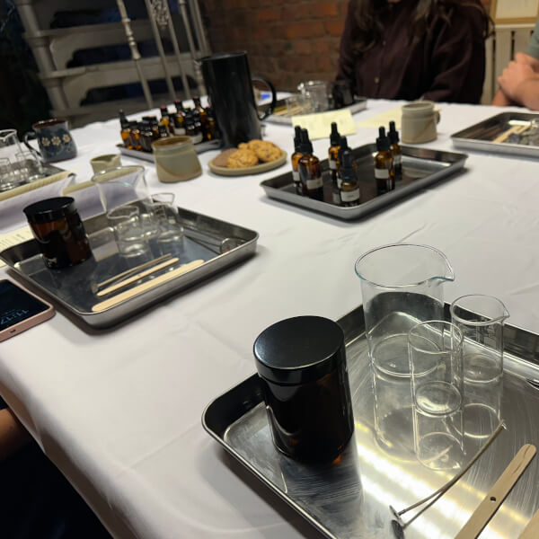 Scent Creation and Candle Making Workshop review by Hafiza Neelofar Mohammad - Manchester