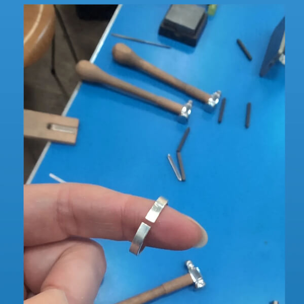 Silver or Gold Ring Making Workshop review by Katrina Sheppard - London