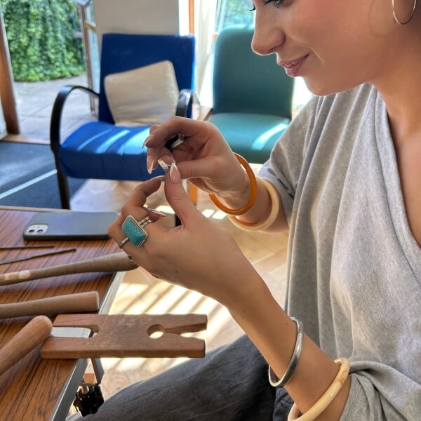 Silver or Gold Ring Making Workshop review by Lucy Jeffery - London