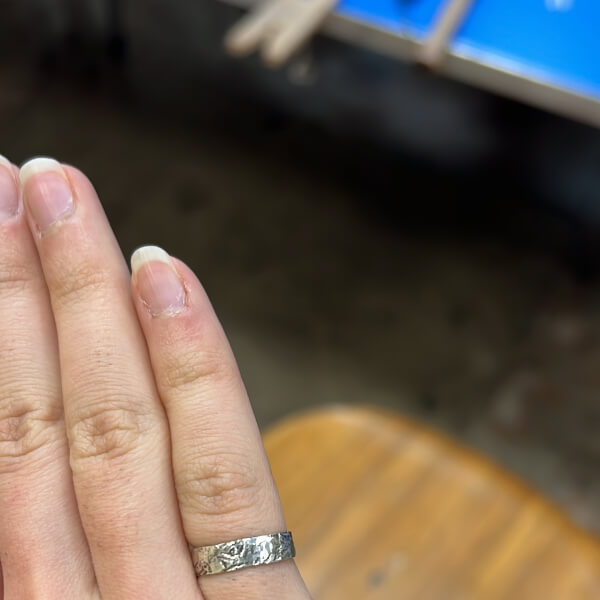 Silver or Gold Ring Making Workshop review by Judy - London