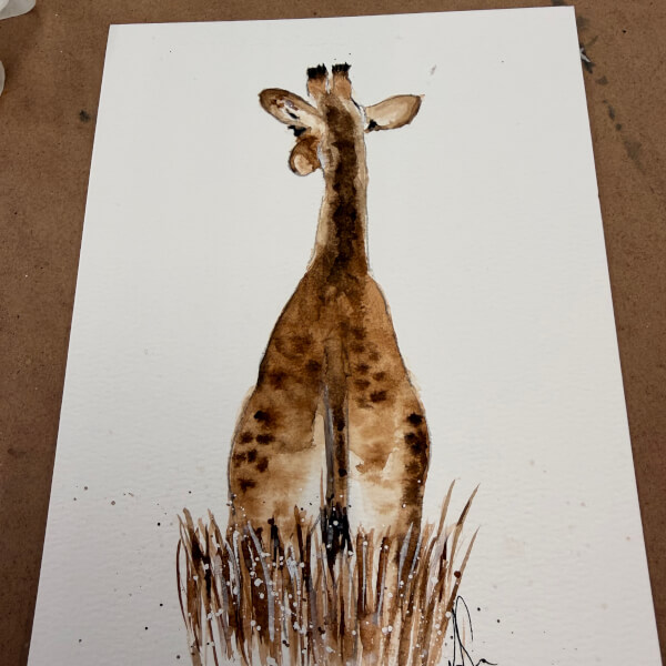 Watercolour Painting Class review by Tracey Stonehouse - Nottingham