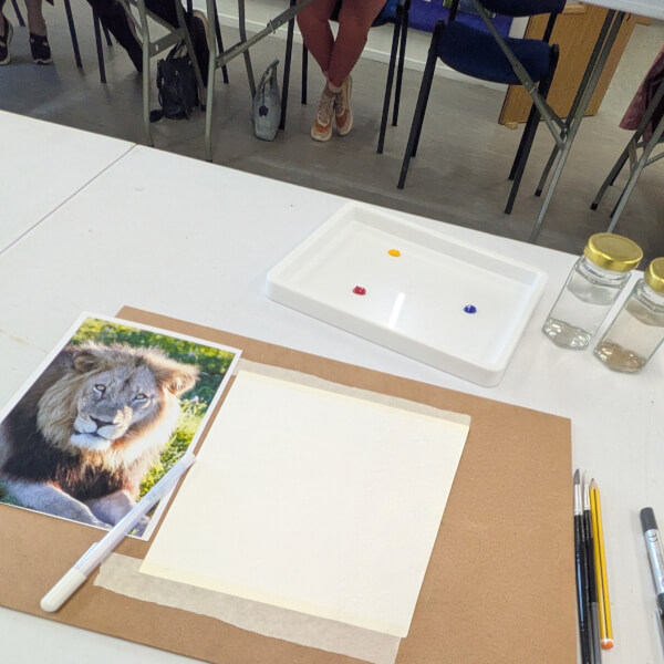 Watercolour Painting Class review by Deb Nuttall - Nottingham
