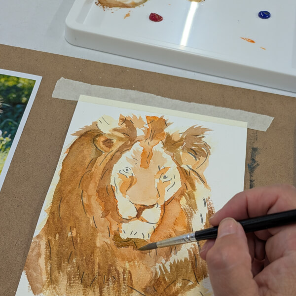 Watercolour Painting Class review by Deb Nuttall - Nottingham