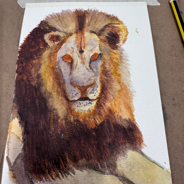 Watercolour Painting Class review by Helen Fearn - Nottingham