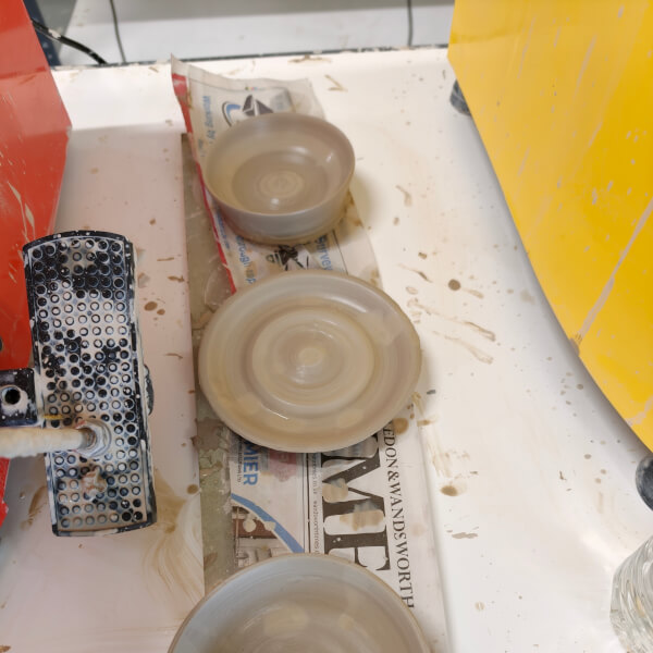 Wheel Throwing Pottery Class - BYOB and Pottery review by Symone Marie Allijohn - London